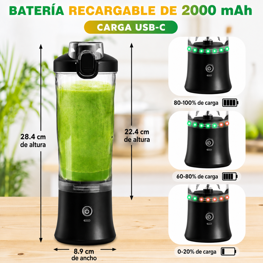 BlendGo™ | Licuadora Portátil